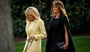 Brigitte Macron o Melanii Trump: Zasebno je čisto drugačna kot v javnosti