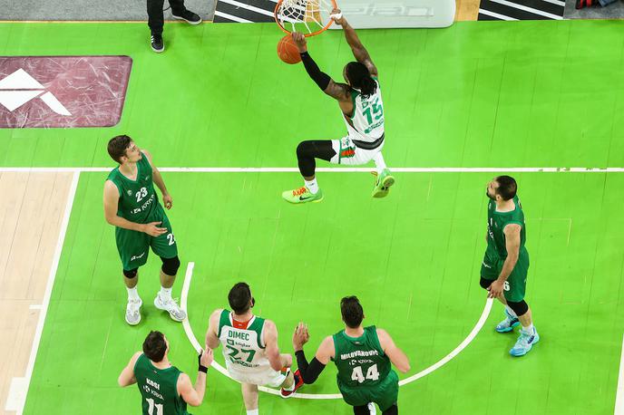 Cedevita Olimpija - Krka (prva tekma finala DP 2021) | Košarkarji Cedevite Olimpije so v finalu povedli z 2:0 v zmagah. | Foto Vid Ponikvar