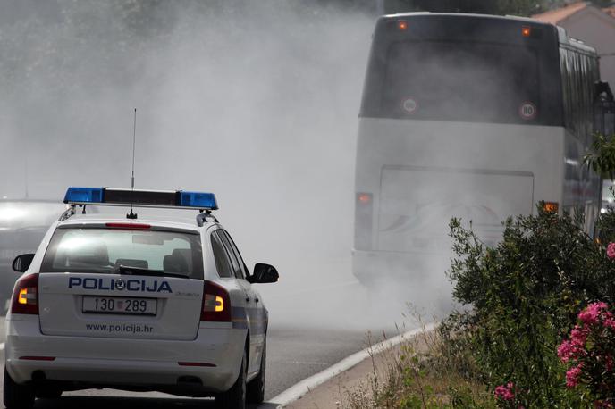 Požar. Hrvaška. Avtobus. | V četrtek je požar izbruhnil na avtobusu blizu Krapine, v petek pa na avtobusu blizu Sinja. Fotografija je simbolična.  | Foto Dusko Jaramaz/PIXSELL