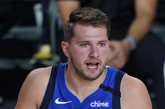 Luka Dončić | Luka Dončić je v slabih 30 minutah, ki jih je prebil na parketu, dosegel kar 27 točk. | Foto Getty Images