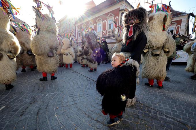 Mednarodna pustna povorka na Ptuju | Foto: STA/Katja Kodba