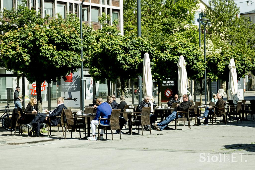 Ljubljana po sprostitvi ukrepov