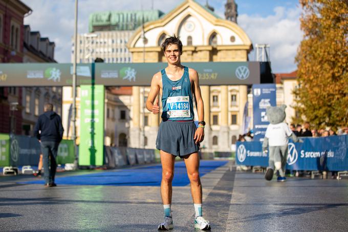 Vid Botolin, zmagovalec v teku na 10 kilometrov. | Foto: Peter Kastelic/AZS