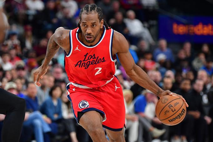 Kawhi Leonard je dosegel 33 točk. | Foto: Reuters