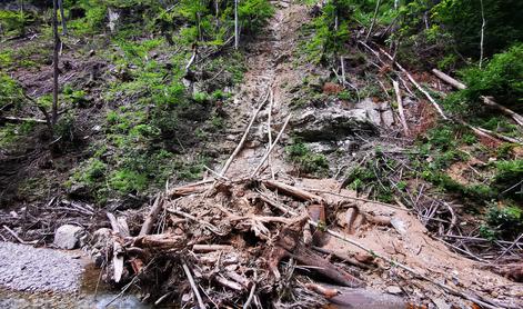 Geološki zavod opozarja: Povečana verjetnost zemeljskih plazov!