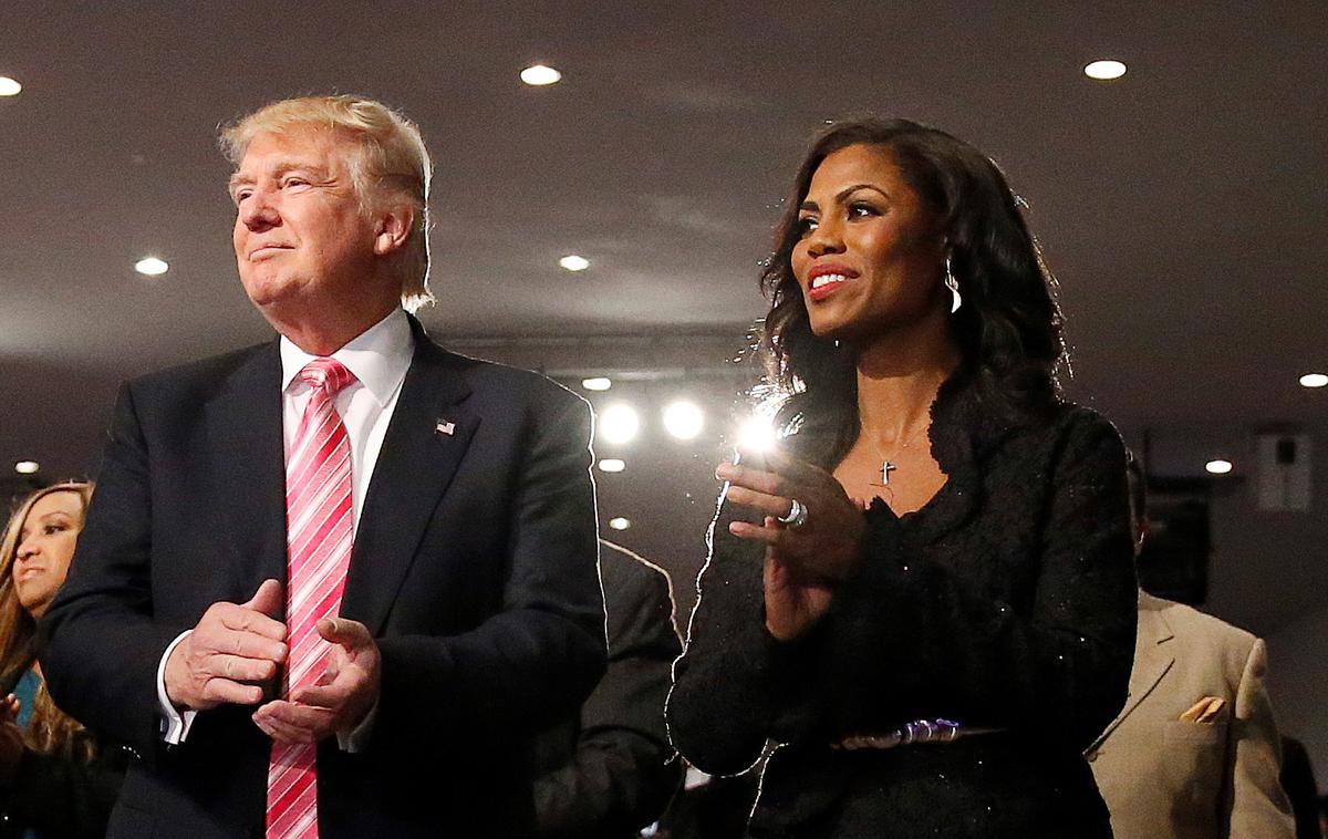 Omarosa Manigault in Donald Trump | Foto Reuters