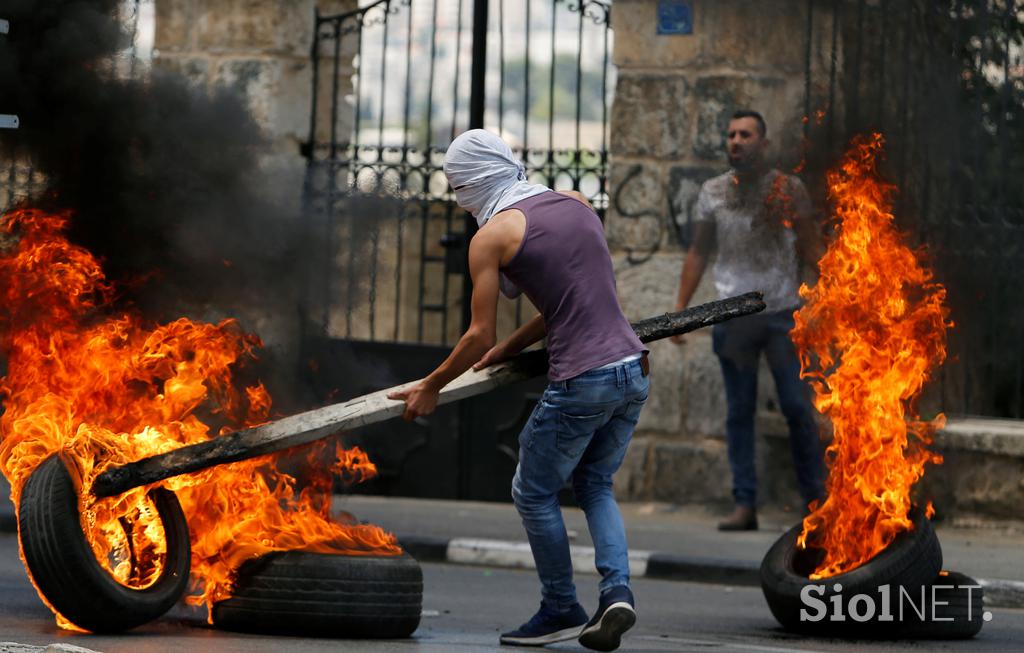 protest Izrael Gaza Jeruzalem