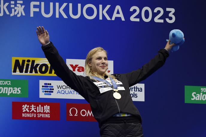 Ruta Meilutyte | Ruta Meilutyte je postavila nov svetovni rekord na 50 m prsno. | Foto Reuters