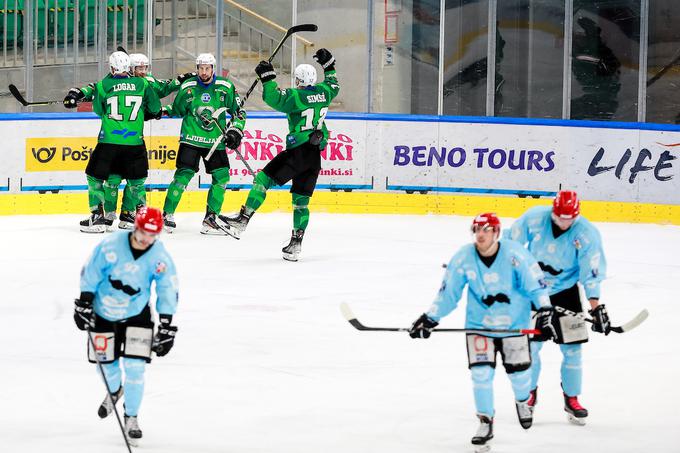 Oktobra so s 3:0 zmagali Jeseničani, tokrat s 3:0 Ljubljančani.  | Foto: Matic Klanšek Velej/Sportida