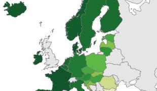 Cepljenje: Slovenija še vedno med slabšimi v Evropi