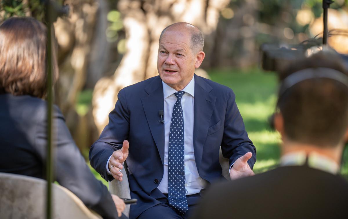 Olaf Scholz | Scholz je povedal tudi, da pogoji Rusije kažejo na to, da Moskva ne namerava končati vojne. | Foto Guliverimage