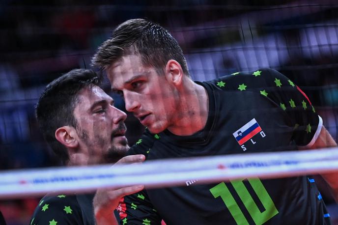 slovenska odbojkarska reprezentanca Italija liga narodov | Slovenci so bili proti Italijanom brez možnosti. | Foto Volleyballworld