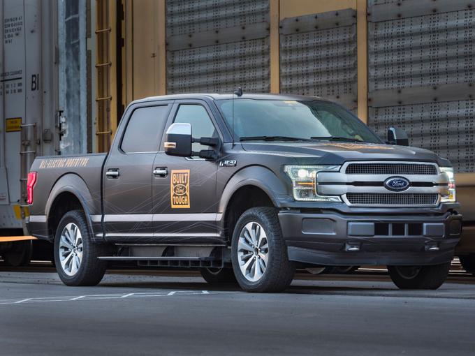 Fordov F-150 bo električno različico dobil leta 2022.  | Foto: Ford