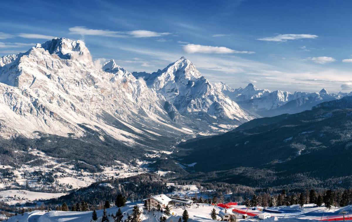 Cortina d'Ampezzo | Nova italijanska vlada je za olimpijske igre v Milanu in Cortini leta 2026 namenila 400 milijonov evrov.  | Foto Getty Images