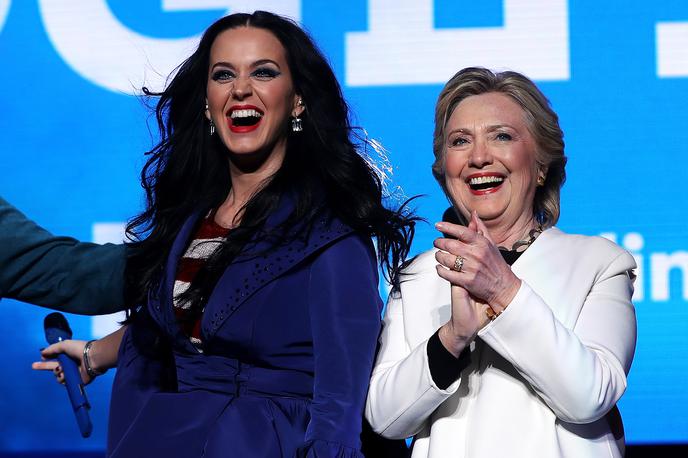 katy perry, hillary clinton | Foto Getty Images