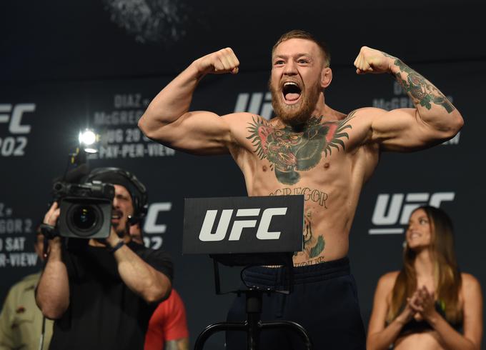 Conor McGregor se želi maščevati za marčevski poraz, ki je prekinil njegov fenomenalen niz 15 zaporednih zmag. | Foto: Guliverimage/Getty Images