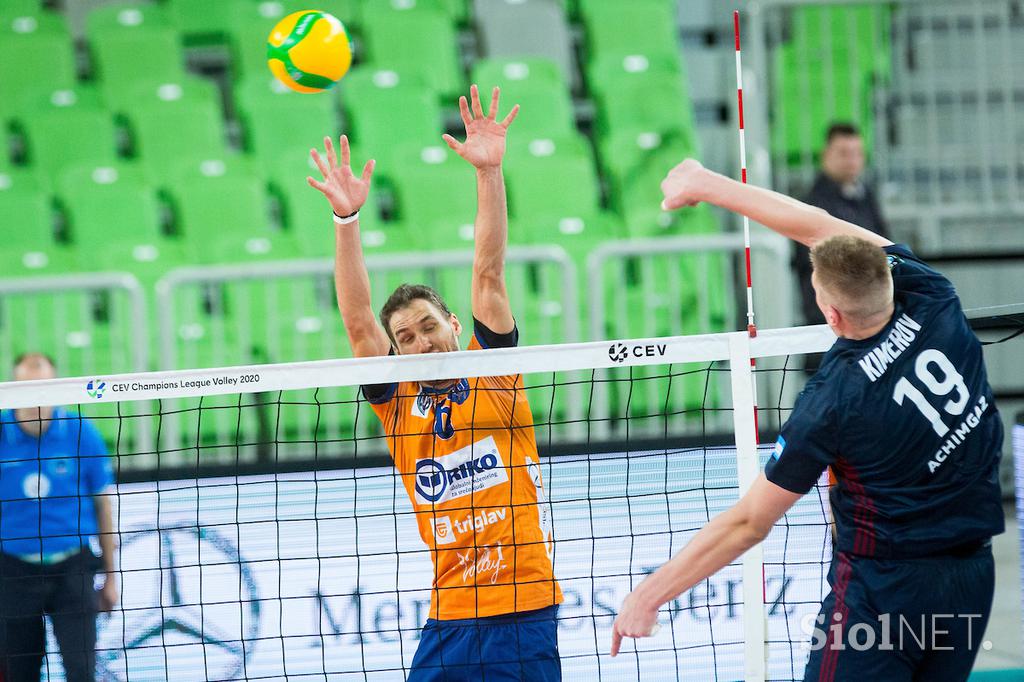 ACH Volley Ljubljana : Fakel Novy Urengoy