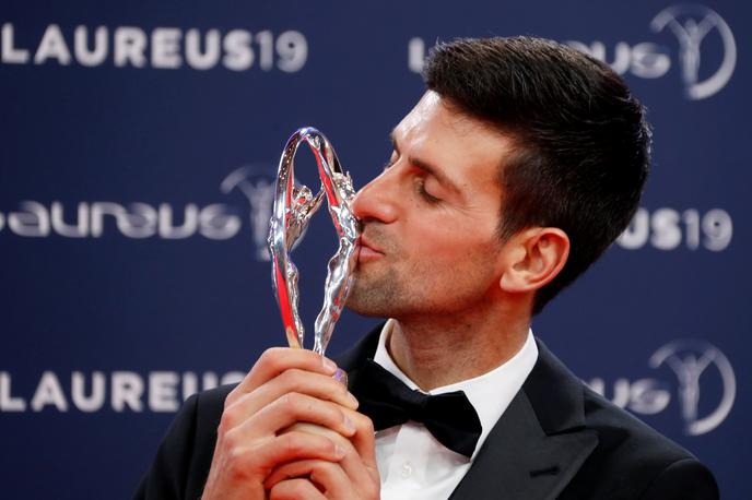 Novak Đoković, laureus | Med lanskimi zmagovalci je bil tudi srbski teniški igralec Novak Đoković. | Foto Reuters