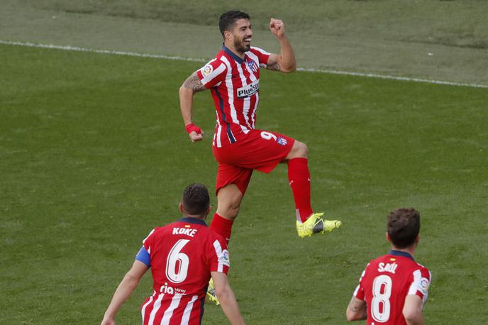 Atletico Madrid Jan Oblak | Atletico Madrid je z novo zmago najbližjemu zasledovalcu, madridskemu Realu, ušel na deset točk. Luis Suarez je ob zmagi s 4:2 dvakrat zadel in je na vrhu lestvice strelcev sam. | Foto Guliverimage