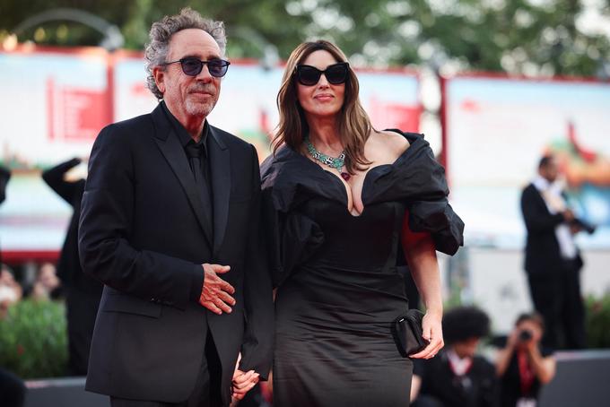 Tim Burton in Monica Bellucci | Foto: Reuters