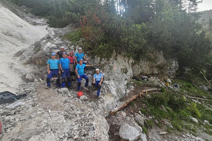 markacisti obnova poti na Malo Peco | Foto OPP Koroška