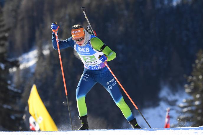 Anamarija Lampič | Anamarija Lampič je na zadnjem streljanju z osmimi nabobji zadela le tri tarče. | Foto Guliverimage