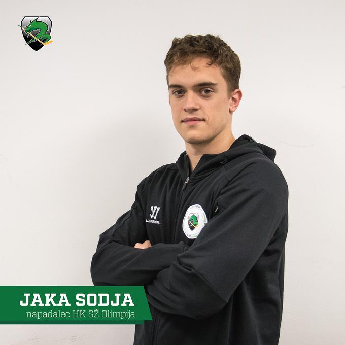 "Veselim se nastopanja v ICE HL, ki bo zame velik izziv, ampak verjamem v uspeh," pravi Jaka Sodja. | Foto: HK SŽ Olimpija