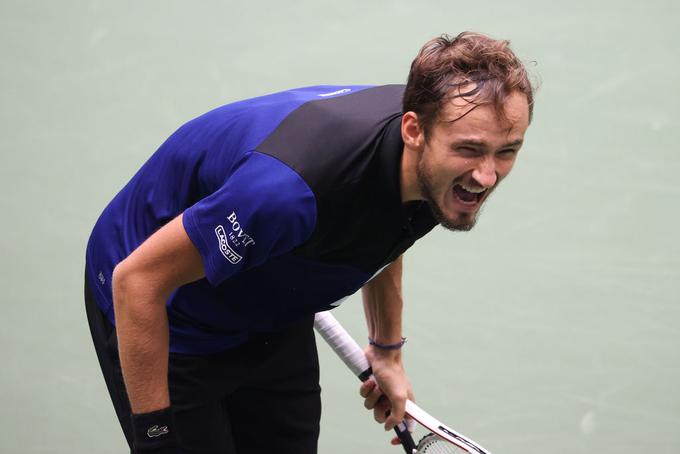 Daniil Medvedev je že lani igral v finalu OP ZDA. | Foto: Gulliver/Getty Images