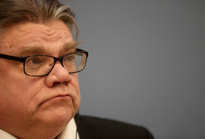 Finski zunanji minister Timo Soini želi konstruktivna pogajanja z Veliko Britanijo. | Foto: Reuters