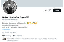 Klakočar Zupančič Twitter Fake