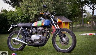 Honda CJ250 city scrambler – butični izdelek slovenske delavnice 7seven customs