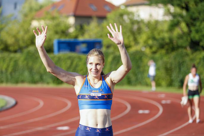 Maja Mihalinec | Maja Mihalinec je bila pričakovano brez konkurence v teku na 100 metrov. | Foto Peter Kastelic/AZS