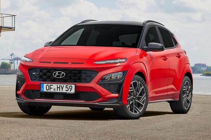 Hyundai kona | Kona je postala še bolj drzna, s prenovo pa je prvič dobila tudi digitalne merilnike in športni paket N-line. | Foto Hyundai