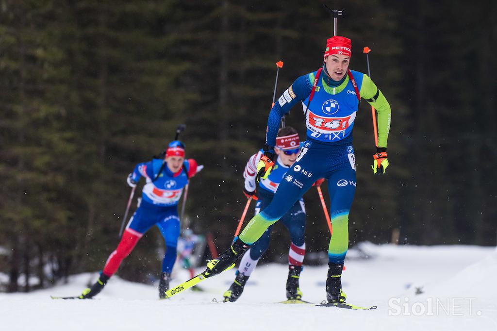 Pokljuka biatlon mešane štafete