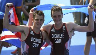 Triatlonska pravljica bratov Brownlee se po Londonu nadaljuje v Riu