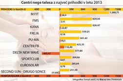 Fitnes, masaža in solarij so še vedno uspešni in donosni posli