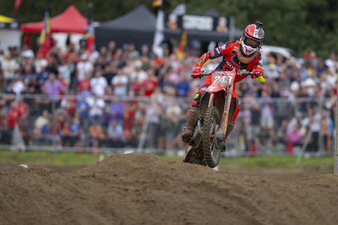 Tim Gajser je bil četrti v drugi vožnji. | Foto: Honda Racing/ShotbyBavo