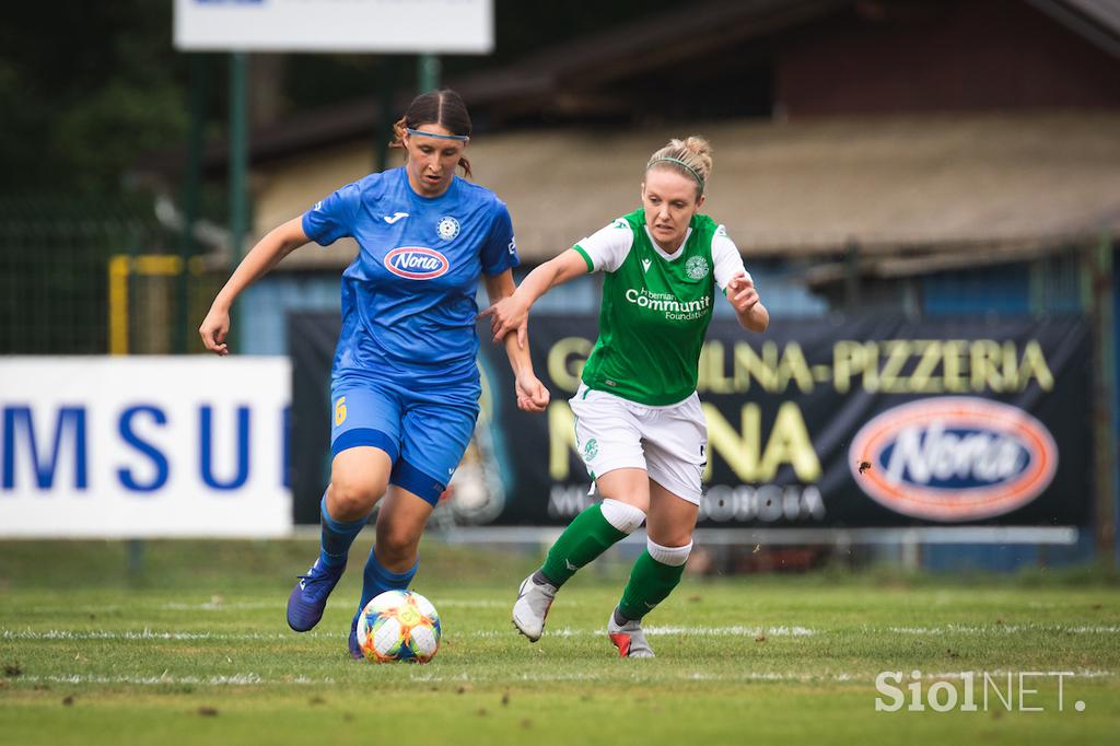 ŽNK Pomurje Beltinci, Hibernian, liga prvakinj