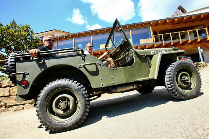 Willys MB: produkt zadnje velike vojne, ki se je znal reinkarnirati v kultno potrošniško dobrino. | Foto: Vinko Kernc