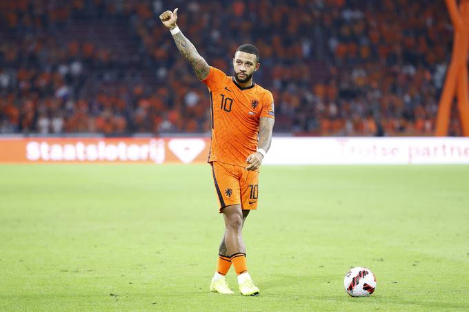 Memphis Depay je dosegel tri zadetke. | Foto: Guliverimage/Vladimir Fedorenko