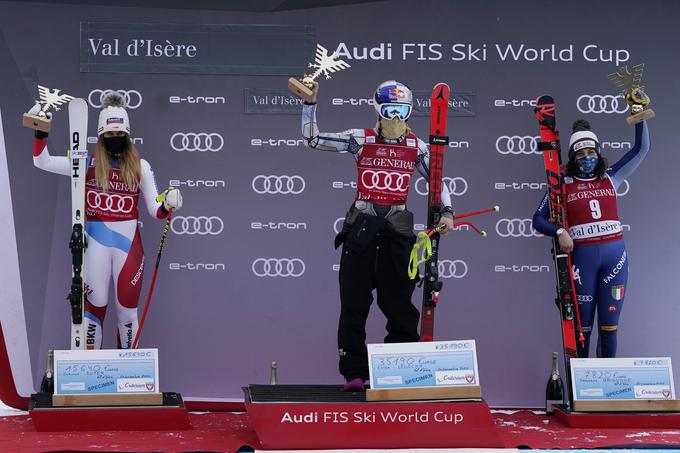 Decembra lani je v Val d'Iseru zmagala v superveleslalomu. | Foto: Guliverimage/Getty Images