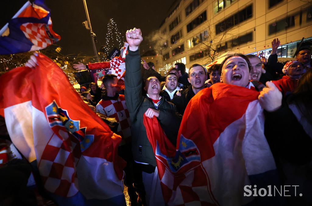 SP navijači Hrvaška Brazilija