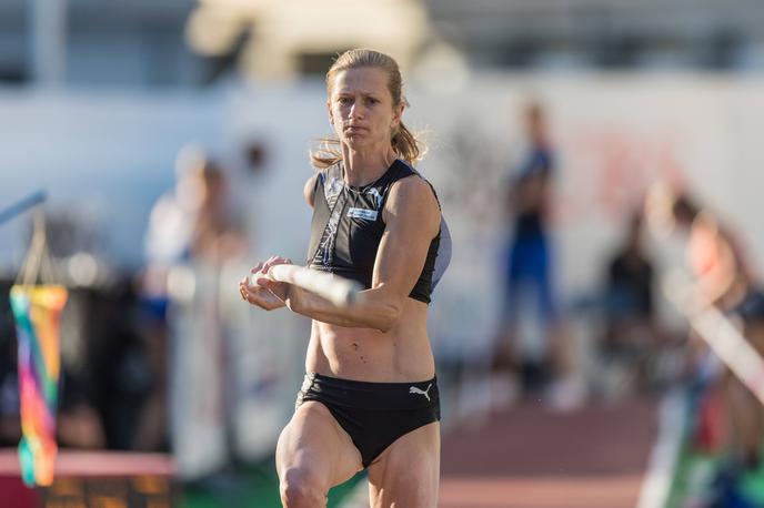 Tina Šutej | Tina Šutej je na mitingu diamantne lige v Zürichu zasedla tretje mesto v skoku ob palici. | Foto Guliverimage