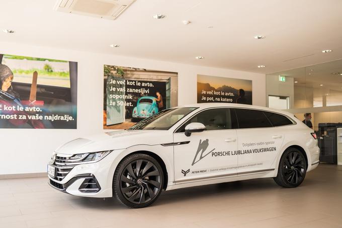 VW Arteon Shooting Brake 2021 in Peter Prevc Foto: Jan Gregorin | Foto: 