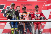 Valentino Rossi, Marc Marquez, Andrea Dovizioso