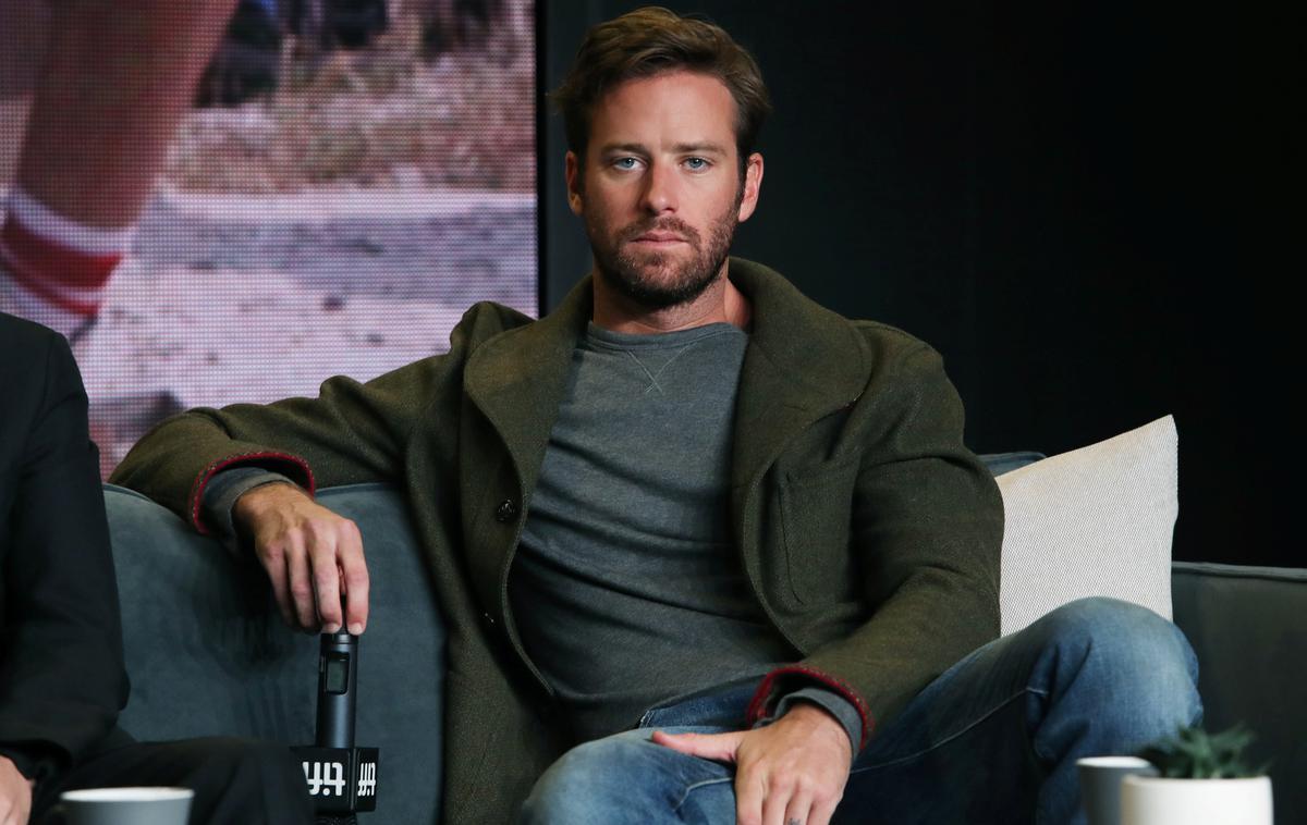 Armie Hammer | Ker naj bi imel fetiš na kanibalizem, je morda ogrožena njegova igralska kariera. | Foto Reuters