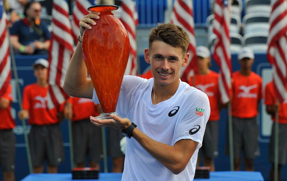 Alex de Minaur | Alex de Minaur je zmagovalec turnirja ATP v Atlanti. | Foto Gulliver/Getty Images