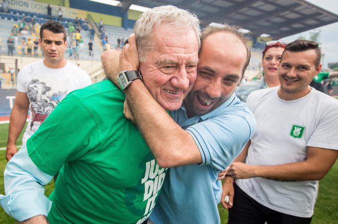 Mandarić bo končal misijo v Ljubljani, ko bo našel pravega človeka, ki bi Olimpijo peljal naprej v nove zmage. | Foto: Vid Ponikvar