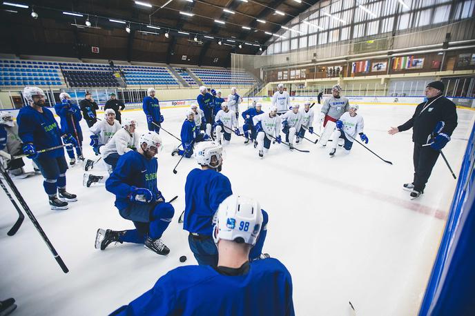 slovenska hokejska reprezentanca, risi, trening, Matjaž Kopitar | Slovenska reprezentanca se na majsko svetovno prvenstvo pripravlja na Bledu. V času priprav bo zamenjala kar nekaj okolij. | Foto Grega Valančič/Sportida