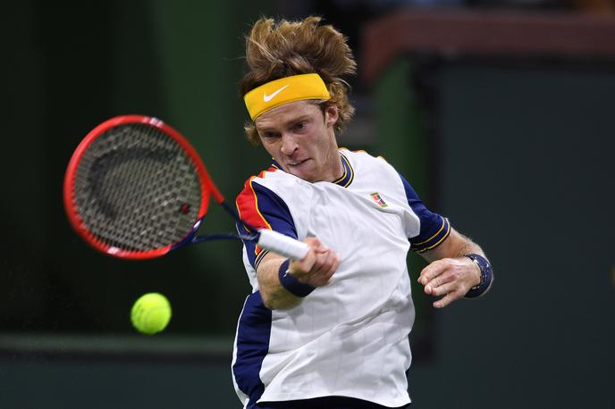 Andrej Rubljov | Prvi nosilec turnirja v Moskvi Andrej Rubljov je izpadel že v drugem krogu. | Foto Guliverimage